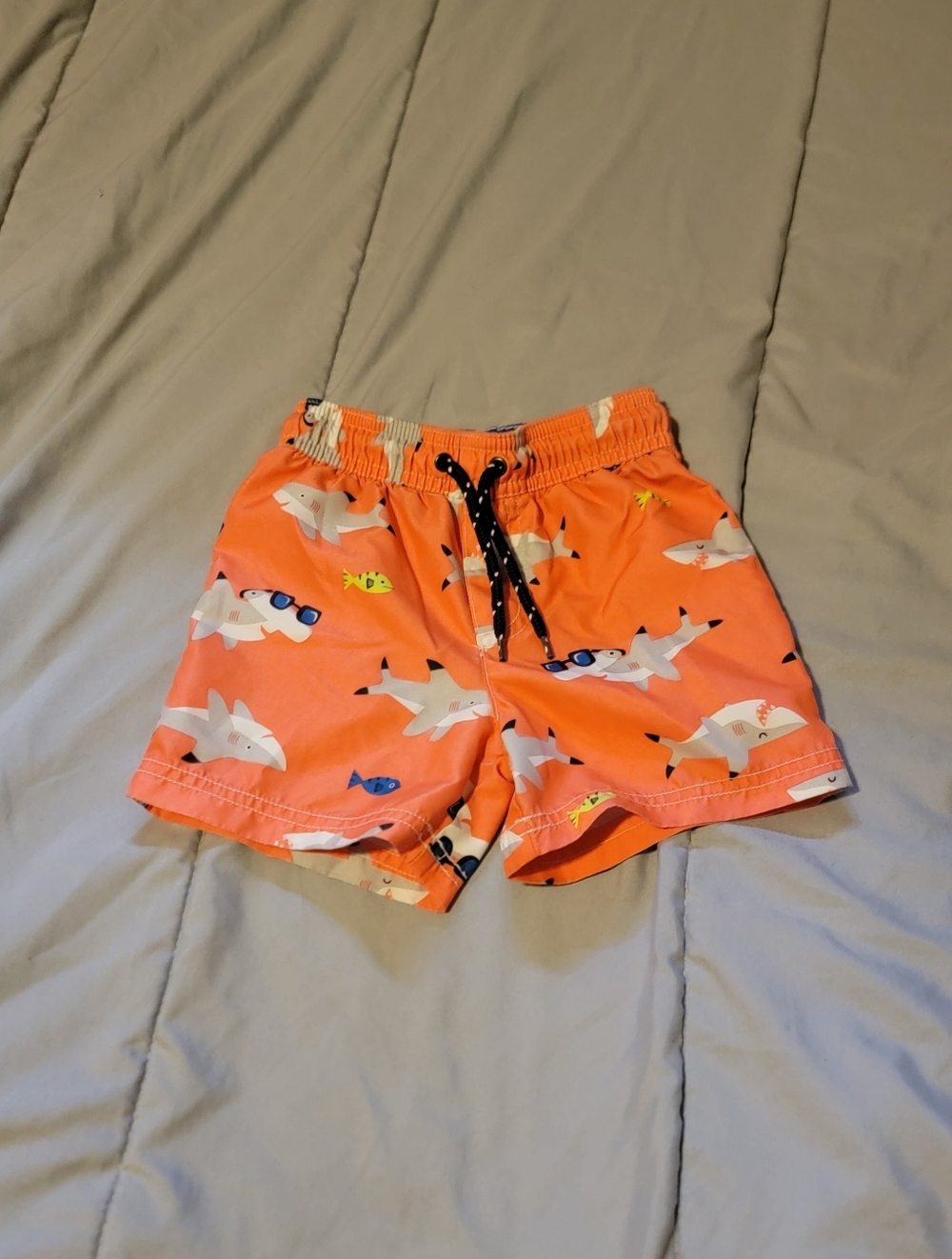 Carters Toddler Shark Print Swim Trunks